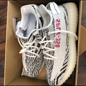Black and White Yeezy Boost